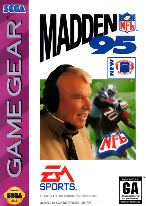 Обложка игры Madden NFL '95